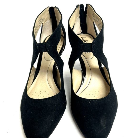 Lifestride Womens Giovanna 2 Pump Heel Black size 7.5 M - Picture 3 of 6